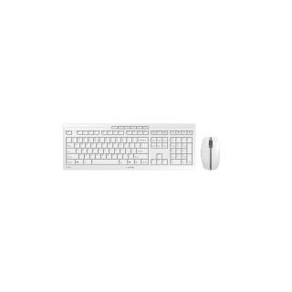 CHERRY Stream Desktop Recharge teclado Ratón incluido Universal RF inalámbrico QWERTY Inglés Gris