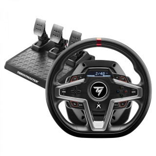 Thrustmaster 4460182 mando y volante Negro USB Volante + Pedales Analógico/Digital PC, Xbox One, Xbox One S, Xbox One…
