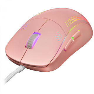 Ratón Mars Gaming MMPRO mano derecha USB tipo A Í“ptico 32000 DPI Rosa