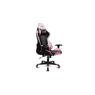 DRIFT DR175PINK silla para videojuegos Silla para videojuegos universal Asiento acolchado Rosa, Negro, Blanco