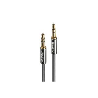 Lindy 35321 cable de audio 1 m 3,5mm Antracita
