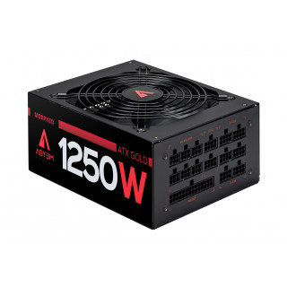 Abysm gaming morpheo Fuente de alimentacion atx 1250w full modular 80 plus gold negro