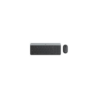 LOGITECH MK470 SLIM TECLADO Y RATON INALAMBRICO USB NEGRO 920-009198