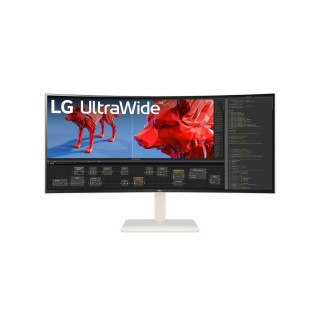 LG 38BR85QC-W pantalla para PC 96,5 cm (38") 3840 x 1600 Pixeles UltraWide Quad HD+ LCD Blanco
