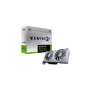 MSI GeForce RTX5070 VENTUS 2X OC White NVIDIA GeForce RTX 5070 12 GB GDDR7