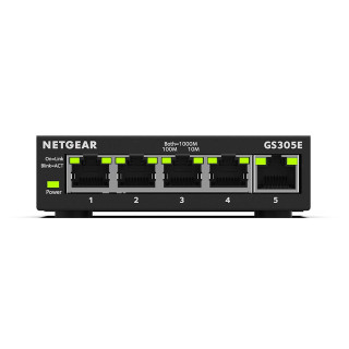 SWITCH NETGEAR PLUS 5 PTOS 10/100/1000 GS305E-100PES