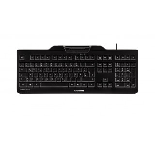 CHERRY KC 1000 SC teclado USB QWERTZ Alemán Negro
