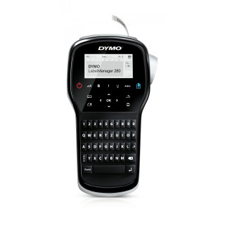DYMO LabelManager 280 Impresora de etiquetas termica qwertz negro plata