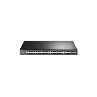 TP-LINK TL-SG3452P switch Gestionado L2/L2+ Gigabit Ethernet (10/100/1000) EnergÍ­a sobre Ethernet (PoE) Negro
