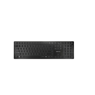 CHERRY KW 9100 SLIM teclado RF Wireless + Bluetooth QWERTY Inglés Negro