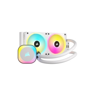 Corsair H100I Procesador Sistema de refrigeración hÍ­brido 12 cm Blanco