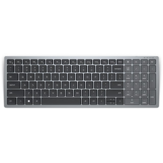 DELL KB740 teclado RF Wireless + Bluetooth QWERTY Internacional de EE.UU. Gris, Negro