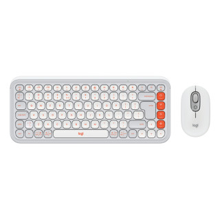 Logitech 920-013141 teclado Ratón incluido Universal Bluetooth QWERTY Internacional de EE.UU. Blanco