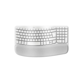 Logitech Wave Keys for Mac teclado Hogar / Oficina Bluetooth QWERTZ Alemán Blanco