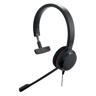 Jabra Evolve 20 Auriculares Alámbrico Diadema Oficina/Centro de llamadas USB Type-C / USB Type-A Negro