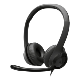 Logitech Auriculares con Cable H390 para PC/Portátil, Auriculares Estéreo con Micrófono con Supresión de Ruido, USB-C,…