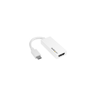 StarTech.com Adaptador USB-C a HDMI - 4K 60Hz - Blanco