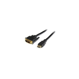 StarTech.com Cable HDMI a DVI - Machoa Macho - Adaptador - 1m - Negro
