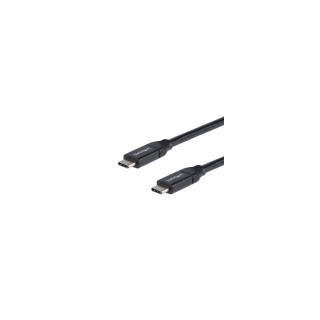 StarTech.com Cable de 50cm USB-C a USB-C Macho a Macho con capacidad para Entrega de Alimentación de 5A - Cable de…