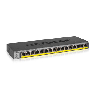 Netgear No administrado Gigabit Ethernet (10/100/1000) EnergÍ­a sobre Ethernet (PoE) Negro