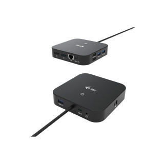 i-tec USB-C Dual Display Docking Station with Power Delivery 100 W