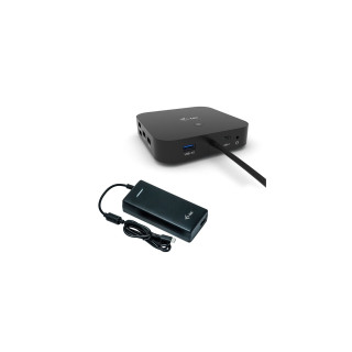 i-tec USB-C Dual Display Docking Station with Power Delivery 100 W + Universal Charger 112 W