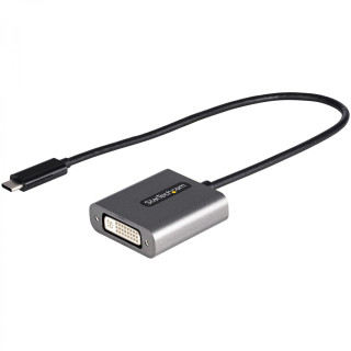 StarTech.com Adaptador USB C a DVI - Conversor Tipo Llavero USB Tipo C a DVI-D 1920x1200p - Convertidor USBC a Pantalla…