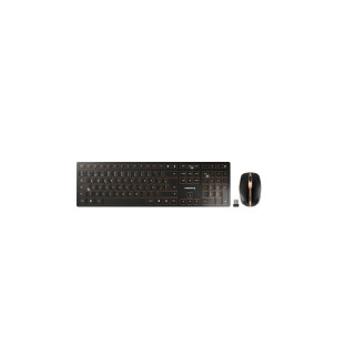 CHERRY DW 9100 SLIM teclado Ratón incluido RF Wireless + Bluetooth QWERTY Español Negro