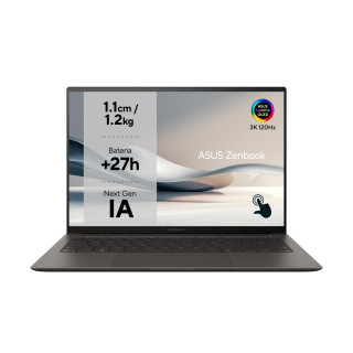 ASUS Zenbook S 14 OLED UX5406SA-PZ334W - Ordenador Portátil 14" 3K 120Hz (Intel Core Ultra 7 258V, 32GB RAM, 1TB SSD,…