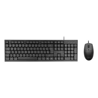 Tacens Anima ACP02ES teclado Ratón incluido Hogar / Oficina USB QWERTY Español Negro