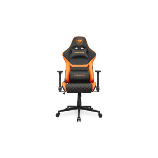 COUGAR CGR-A2F Silla para videojuegos universal Asiento acolchado tapizado Negro, Naranja