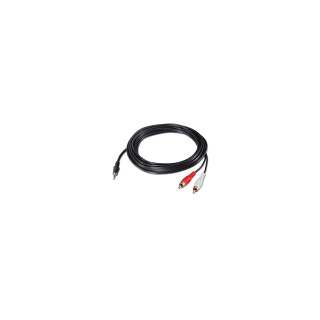 CABLE MINI JACK M A 2 RCA M 10 MT NANOCABLE 10.24.0310