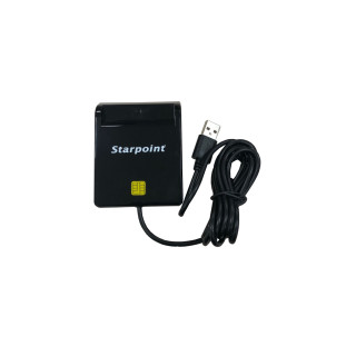 Cherry STP_SCRZW-1 lector tarjeta chip USB 2.0 negro