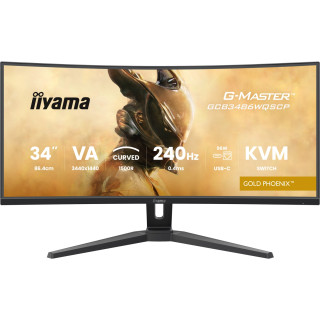 iiyama G-MASTER GCB3486WQSCP-B1 pantalla para PC 86,4 cm (34") 1440 x 3440 Pixeles 4K Ultra HD Negro