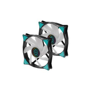 Iceberg Thermal IceGALE ARGB Carcasa del ordenador Ventilador 14 cm Negro 2 pieza(s)