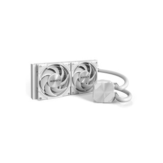 Montech HyperFlow Silent 240 Procesador Sistema de refrigeración líquida todo en uno 12 cm Blanco 1 pieza(s)