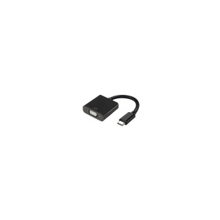 ADAPTADOR AISENS USB TIPO-C MACHO A VGA HEMBRA 15CM NEGRO A109-0347
