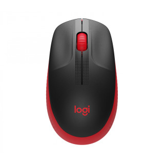 Logitech M190 raton ambidextro rf inalambrico optico 1000dpi negro rojo