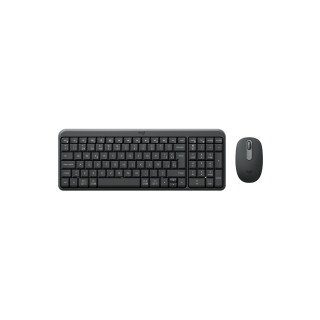 Logitech MK250 Compact Bluetooth Wireless Combo teclado Ratón incluido Universal QWERTY Español Grafito