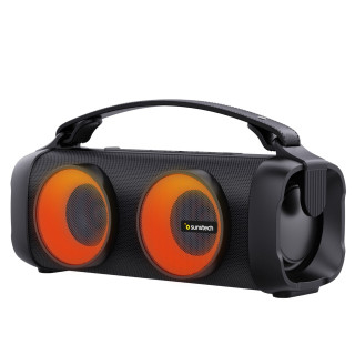 Sunstech MUSCLEBEAT Altavoz portátil estéreo Negro 16 W