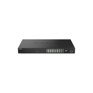 D-Link DMS-1250-18P/E switch Gestionado L2 2.5G Ethernet (100/1000/2500) Energía sobre Ethernet (PoE) Negro