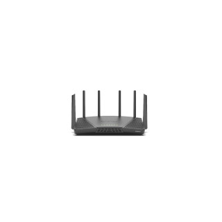 Synology RT6600ax Router WiFi6 1xWAN 3xGbE 1x2.5Gb router inalámbrico Tribanda (2,4 GHz/5 GHz/5 GHz) 4G Negro