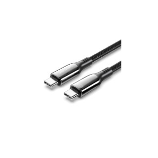 Vention Cable USB 2.0 Tipo-C 5A 100W CTKBH/ USB Tipo-C Macho - USB Tipo-C Macho/ 2m/ Negro