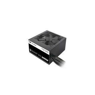 Thermaltake Smart W3 unidad de fuente de alimentación 600 W 24-pin ATX ATX Negro