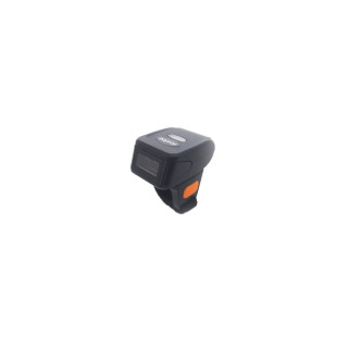 LECTOR DE CODIGOS DE BARRAS PARA DEDO APPROX 1D/2D BLUETOOTH/RF 2.4GHZ DISPARO MANUAL BAT 360MAH NEGRO NARANJA…