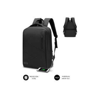 SUBBLIM City Backpack Mochila para portátil 15.6p negro