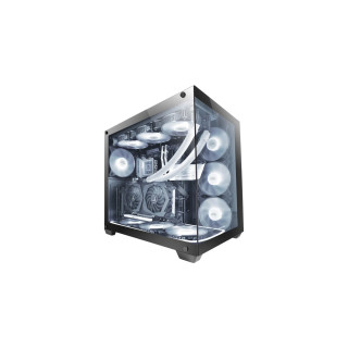 Mars Gaming MCV4 Negro Torre Gaming Custom XXL E-ATX Ventana Cristal Templado Lateral y Frontal Sin Marco Estructura…