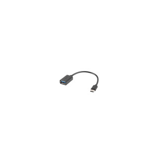 Lanberg AD-OTG-UC-01 cable USB 0,15 m USB 2.0 USB A USB C Negro