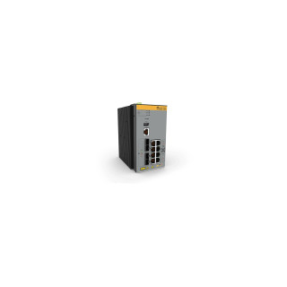 Allied Telesis AT-IE340-12GP-80 Gestionado L3 Gigabit Ethernet (10/100/1000) EnergÍ­a sobre Ethernet (PoE) Gris