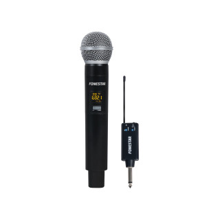 Fonestar IK-166 micrófono Negro Micrófono para karaoke